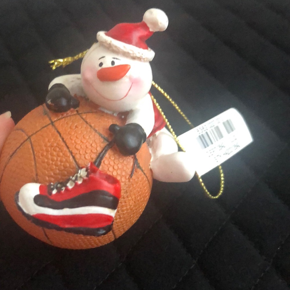 Brand New Basketball Ornament- NWT